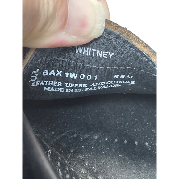 G.H. Bass Weejuns Whitney Womans Black Leathe Slip loafer Sz 8.5M SKU 9528 - Picture 5 of 16